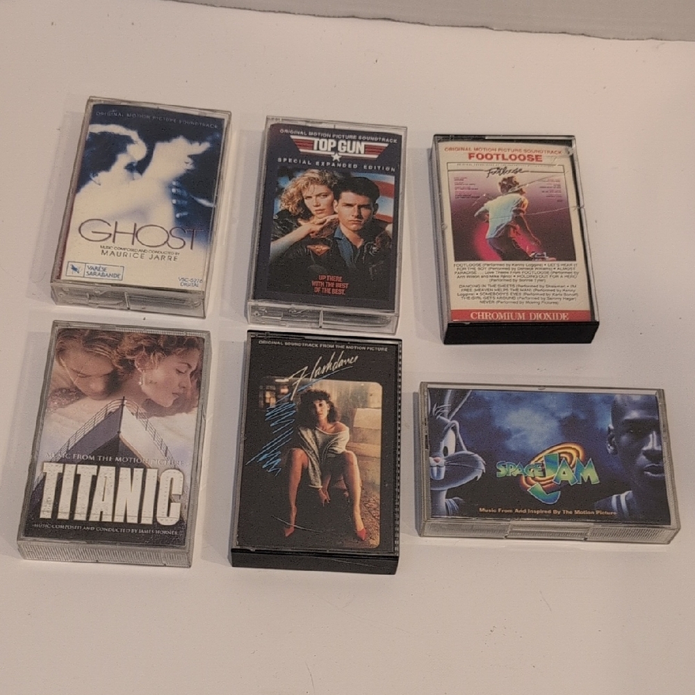 6 Cassette Tape Movies Soundtrack